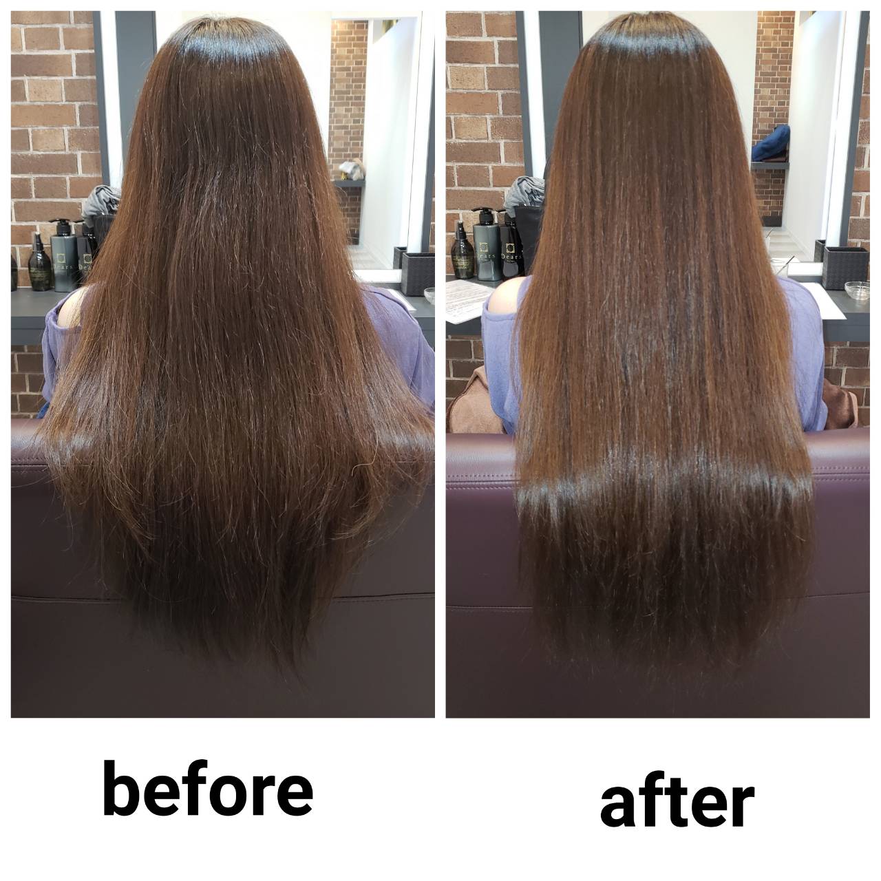 普段からダメージケアをされているが うねりが気になってきたお客様の事例をご紹介します 青森市の髪質改善美容室dears ディアーズ